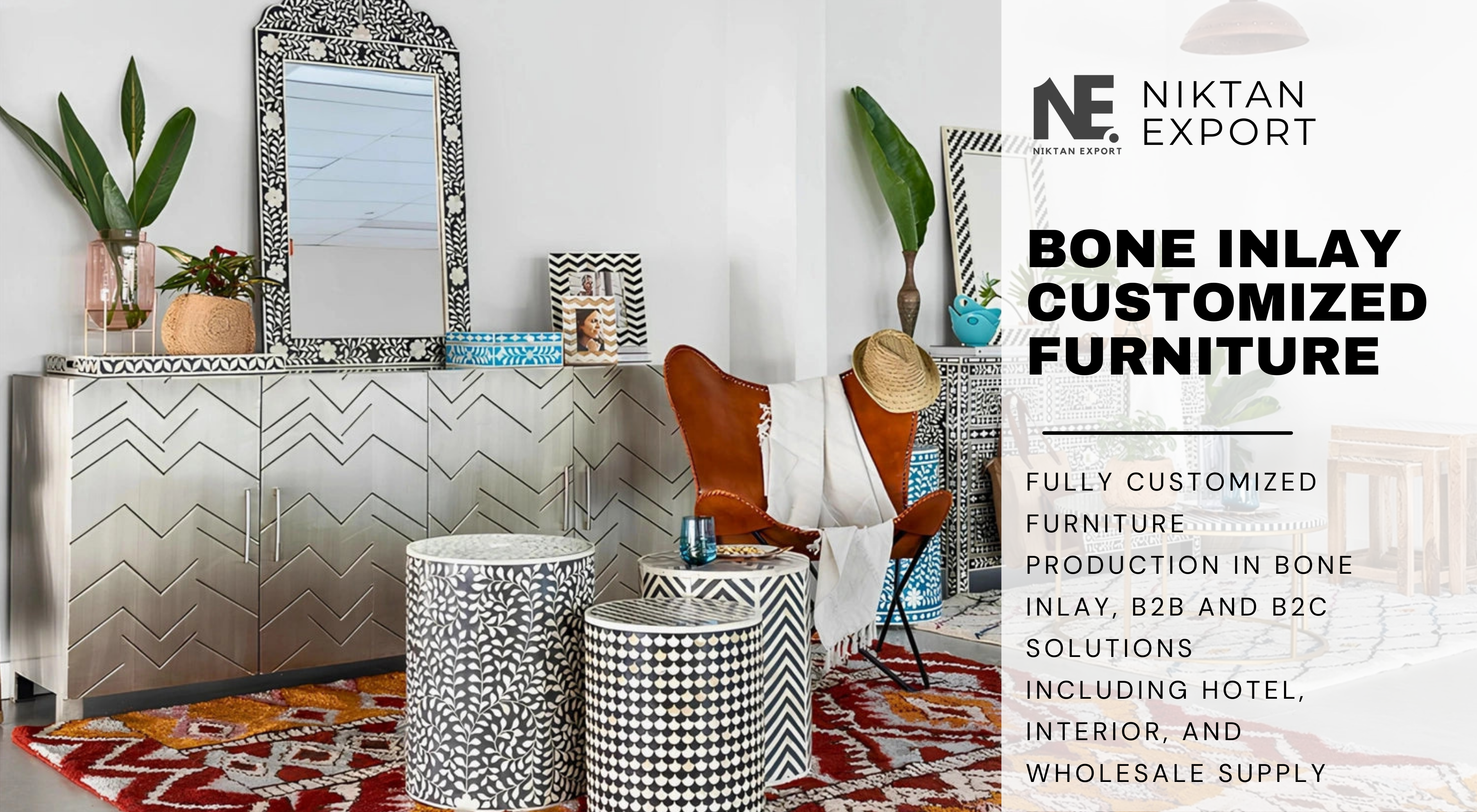 Skilled artisan handcrafting a bone inlay floral pattern on a wooden surface.