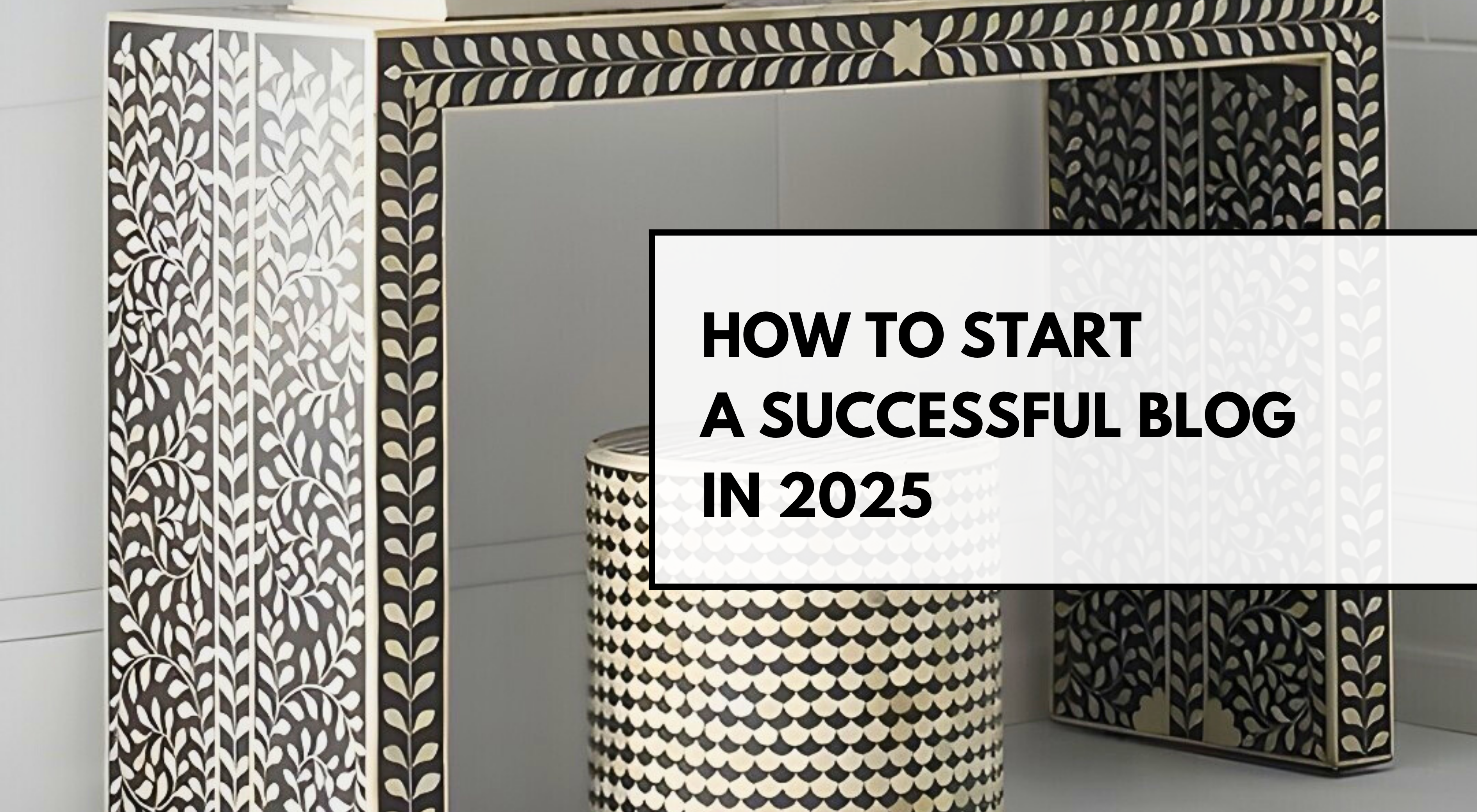 Handcrafted Bone Inlay Coffee Table displayed in a luxury living room setting – Niktan Export, 2025