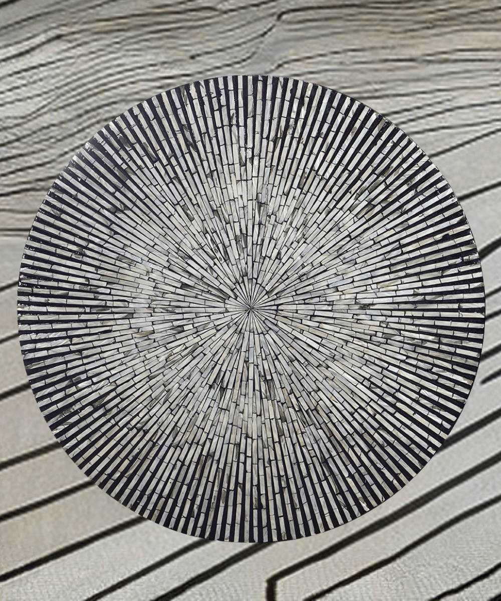 Top angle showing unique shell arrangement