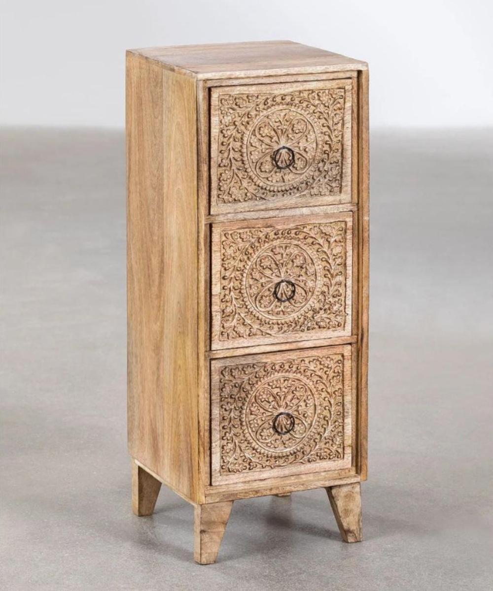 Close-Up of Carved Drawer Detail