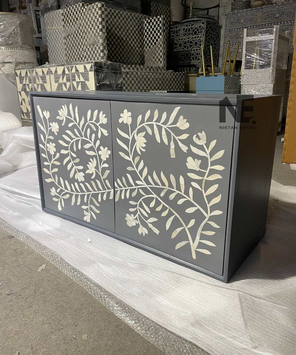 Side angle showing craftsmanship and texture