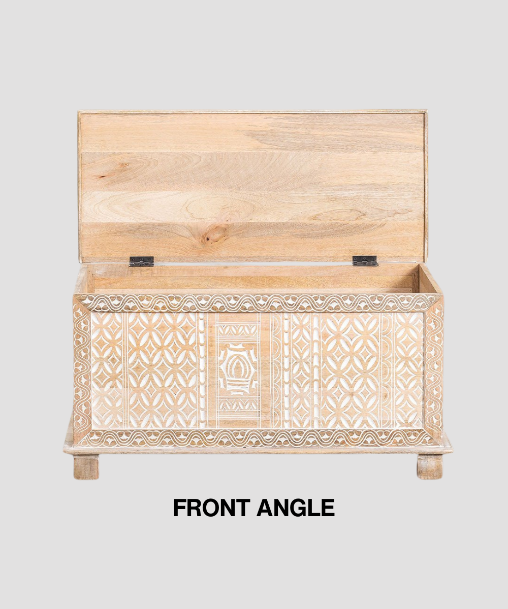 Open trunk displaying spacious storage interior