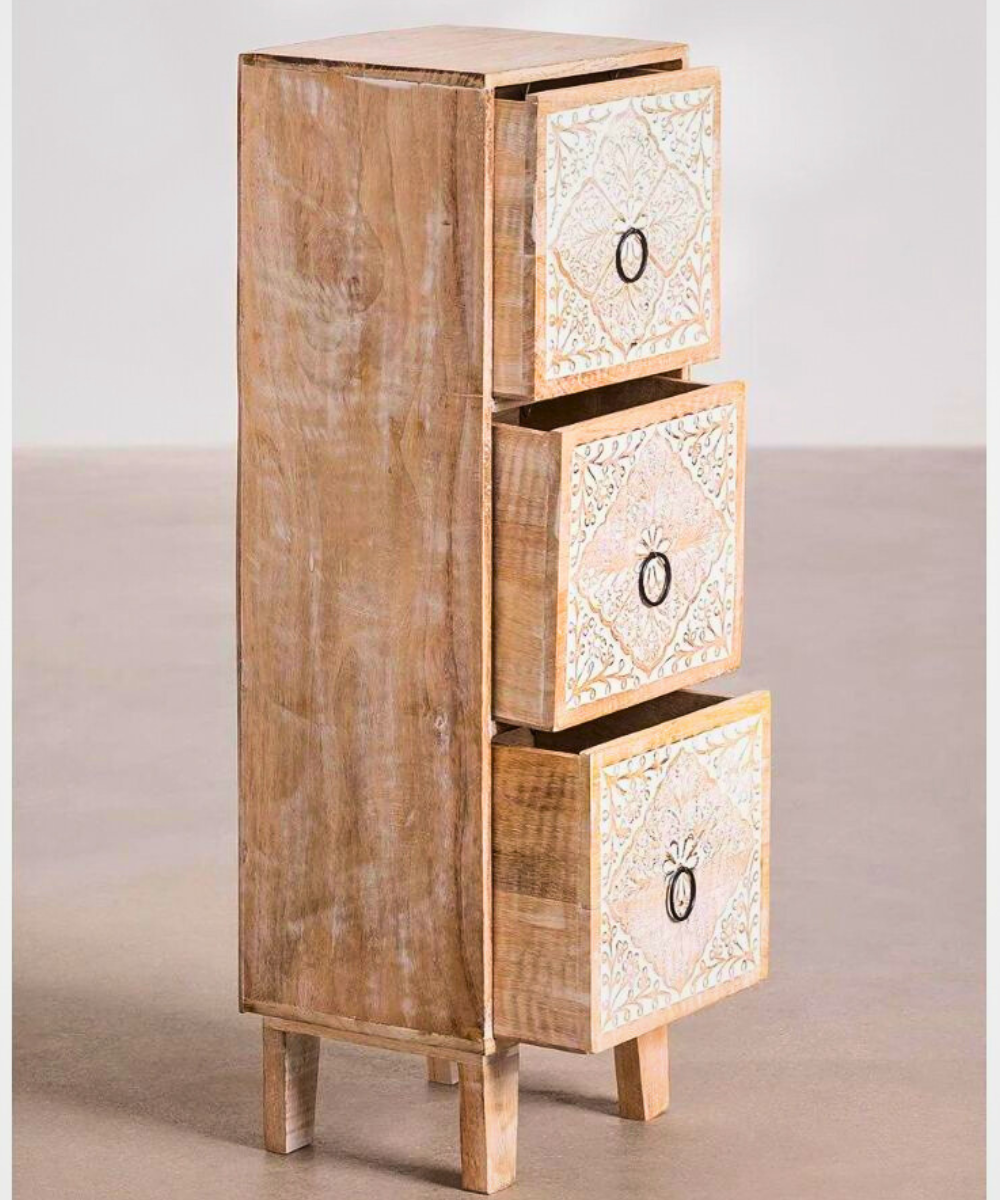 Sturdy wooden construction with a smooth finish.