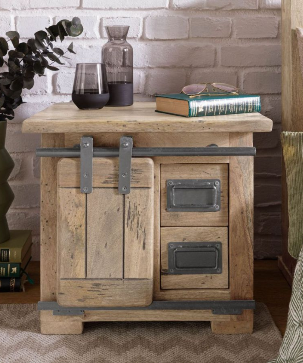 Modern Industrial Bedside Table