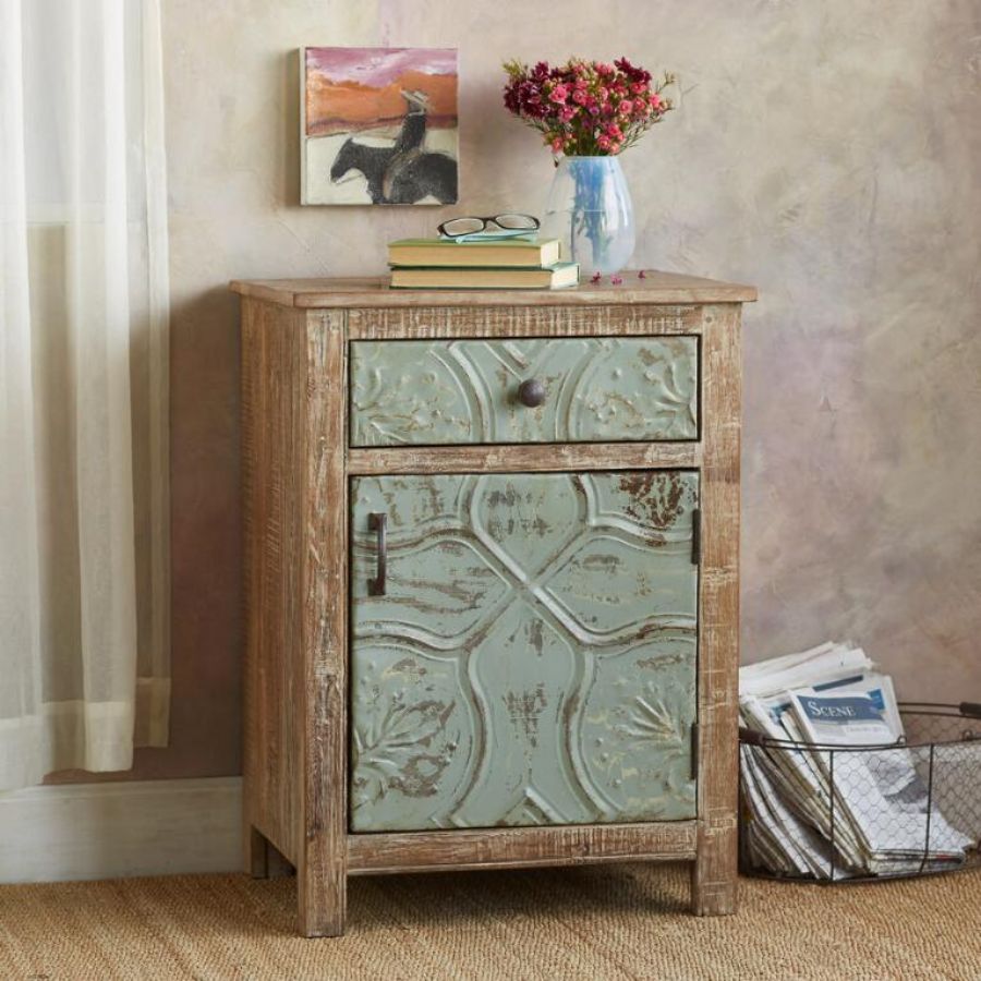 Sangariya Tin Nightstand