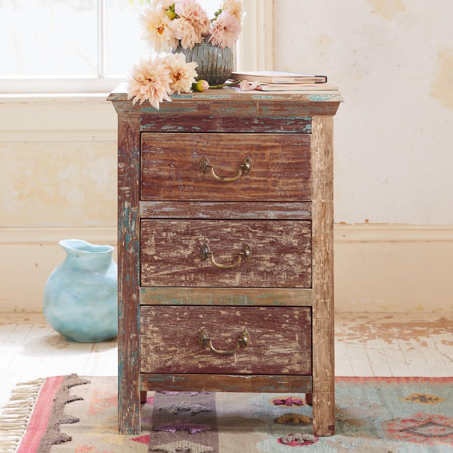 Sangariya Rustic Side Table