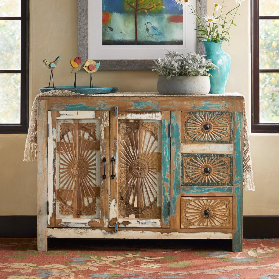 Tournesol Small Console Cabinet