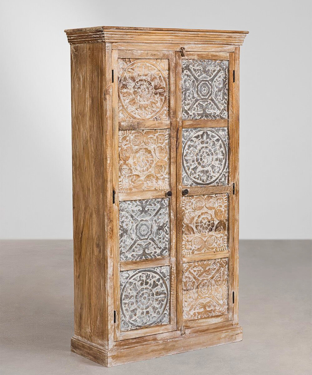 Detailed look at the wood texture and finish