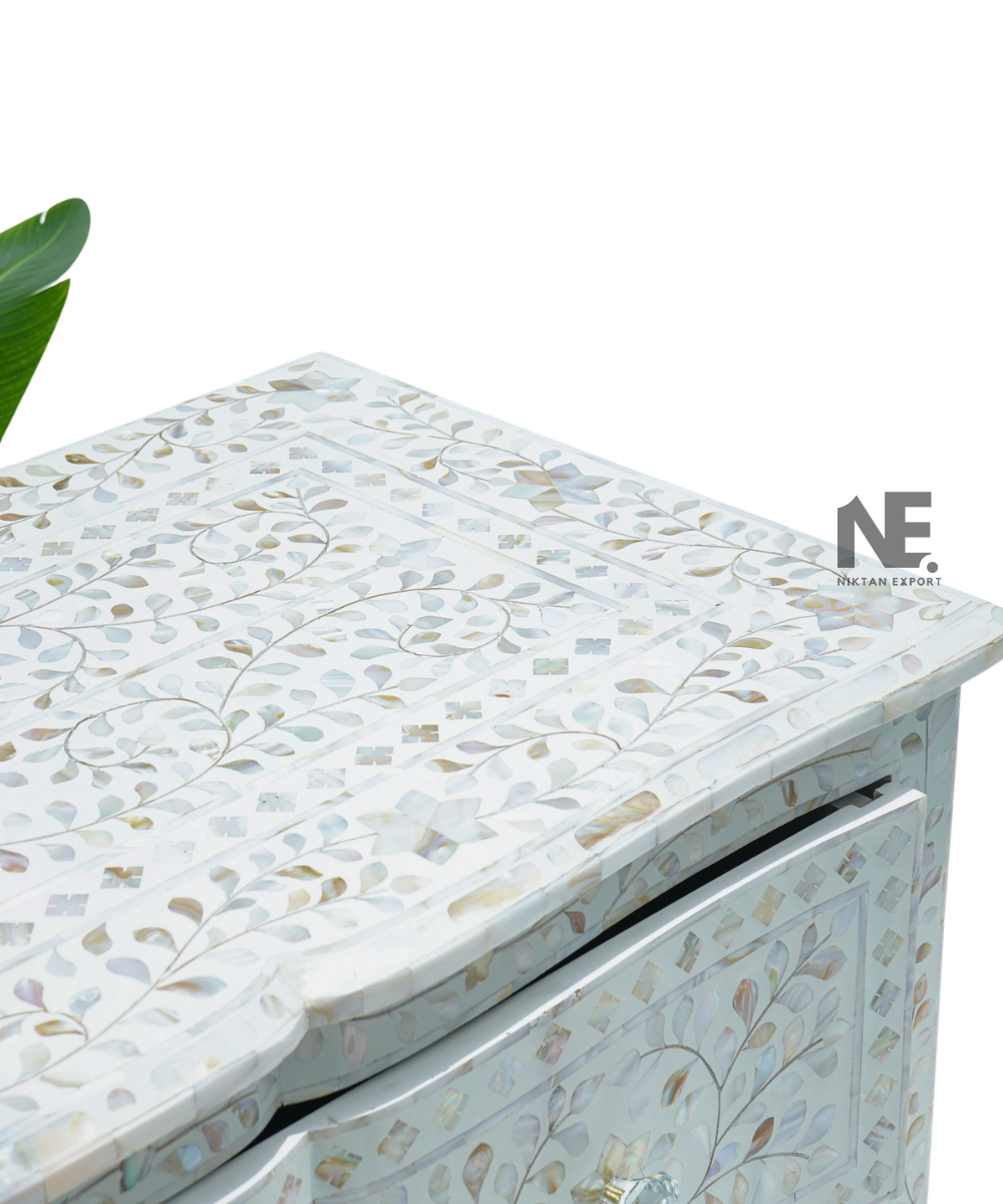 Handcrafted Detailing – Artisan Working on Inlay