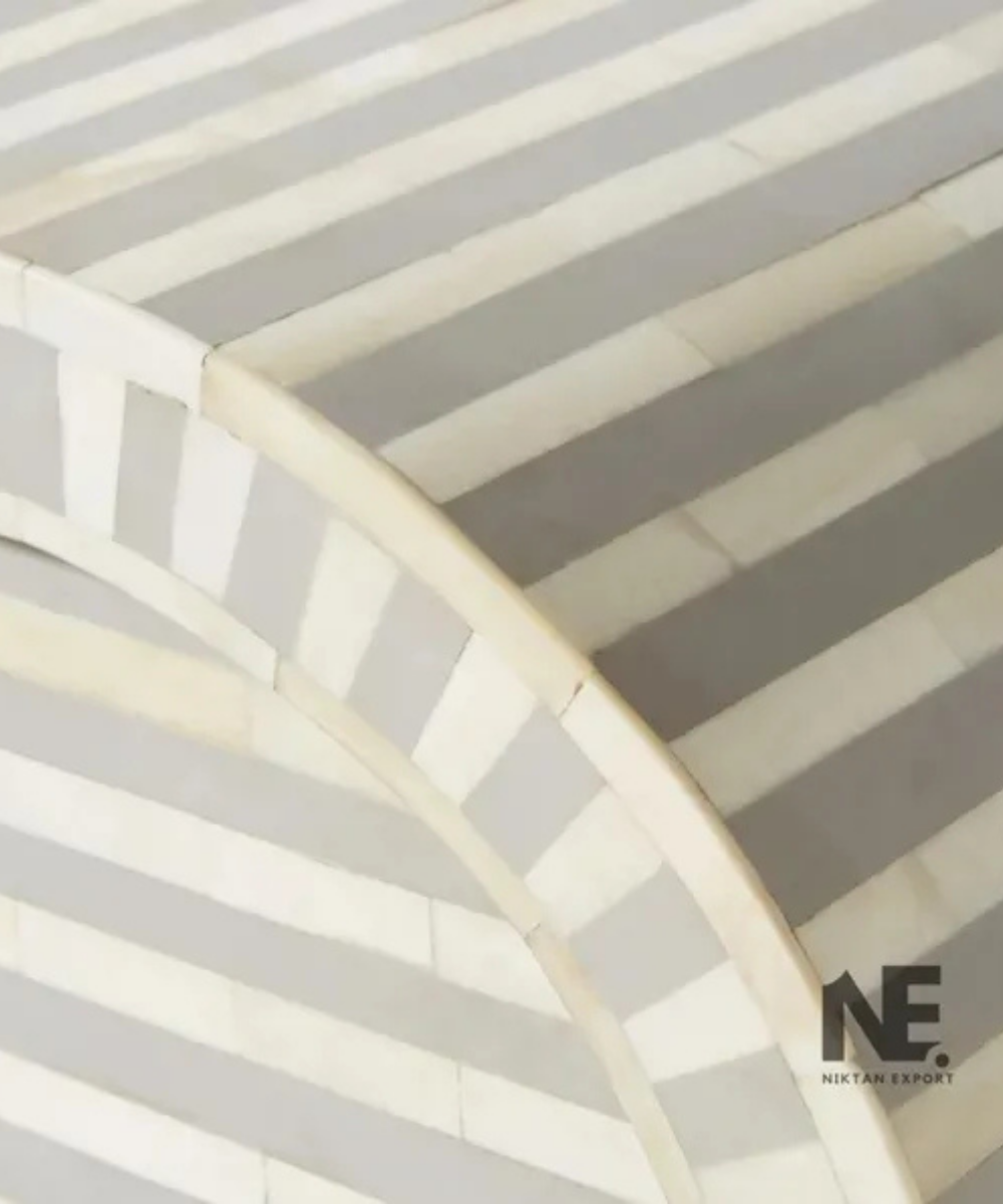 Waterfall bone inlay buffet