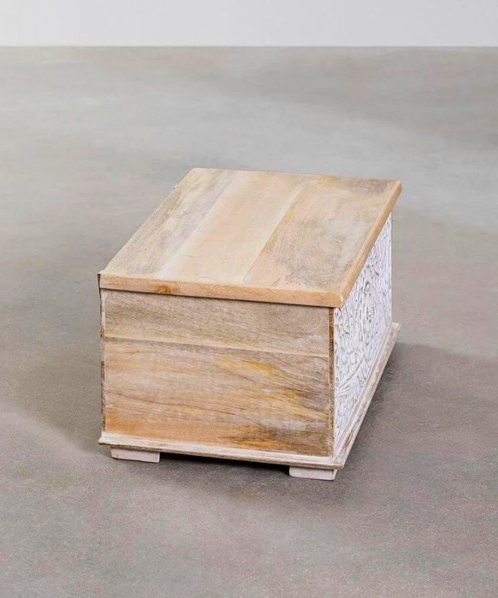 Top view showcasing the spacious storage compartment