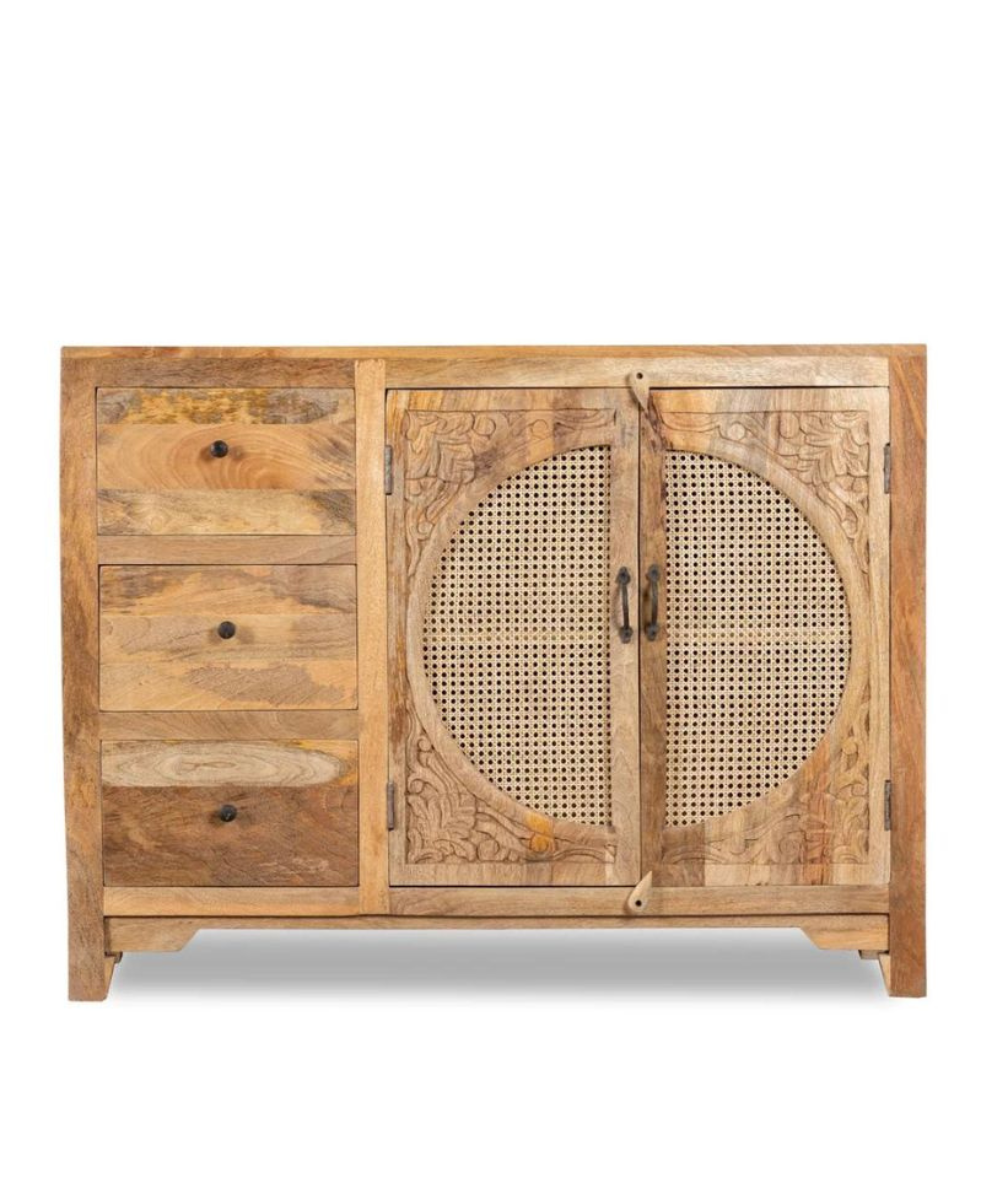 Side view showing depth and craftsmanship