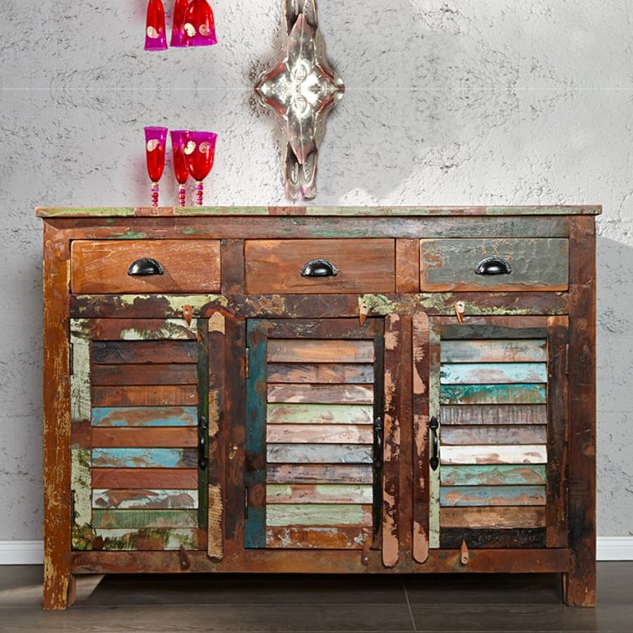 Sangariya Reclaimed Wood Unique Sideboard