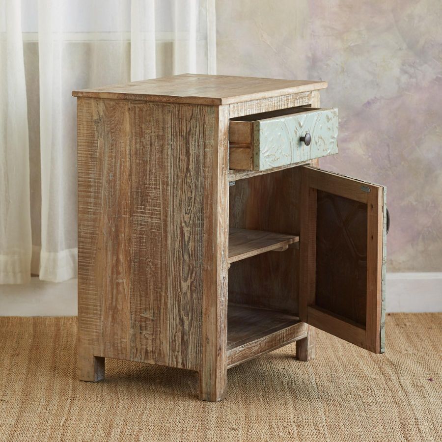 Sangariya Tin Nightstand