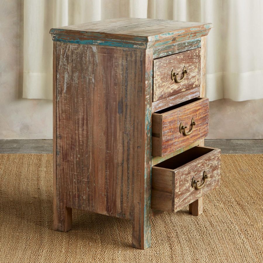 Sangariya Rustic Side Table