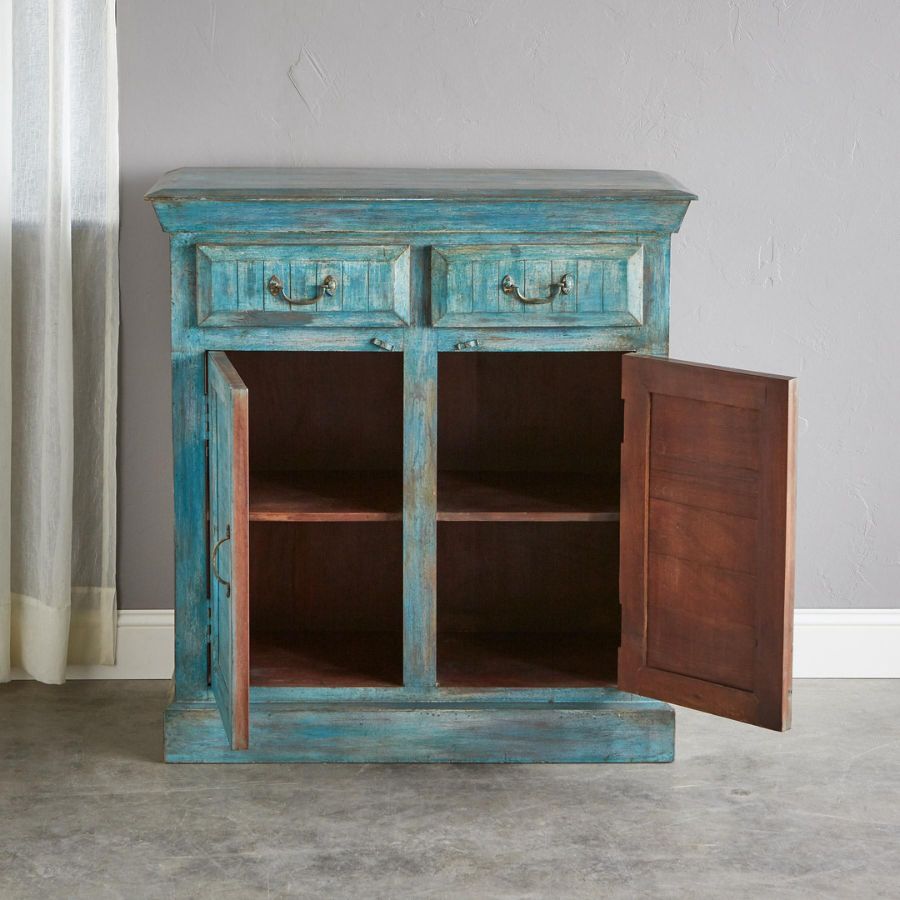 Reclaimed Wood 2 door Cabinet