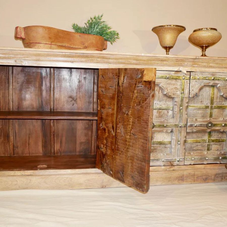 Indian long Baari Design Sideboard - NikTan Export