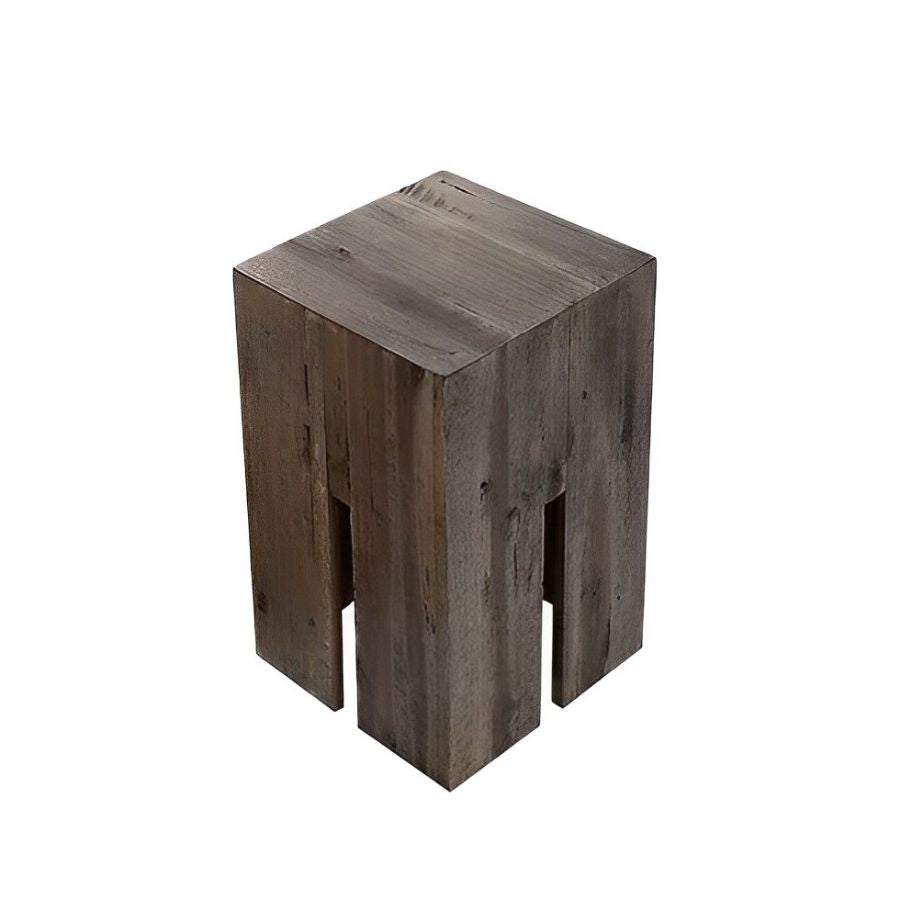 Elegant Side Table CASTLE 30cm Driftwood - NikTan Export