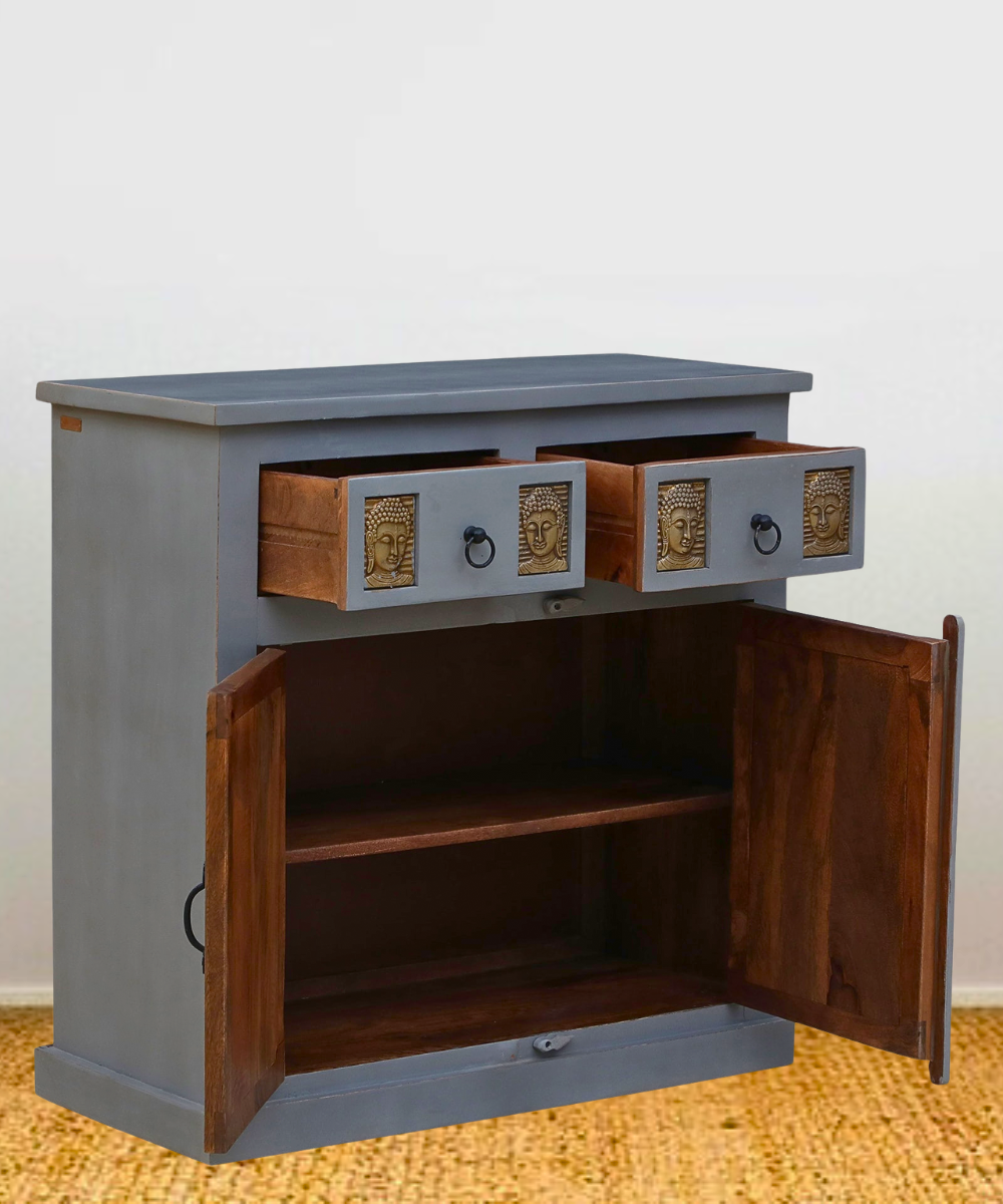 Rustic Sideboard in Entryway – Stylish Storage for Any Space