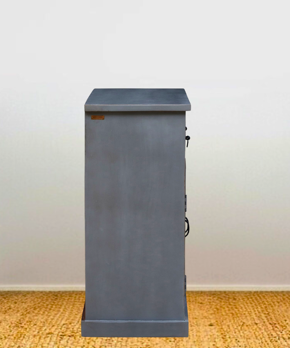 Spacious Storage Compartments in Solid Wood Sideboard