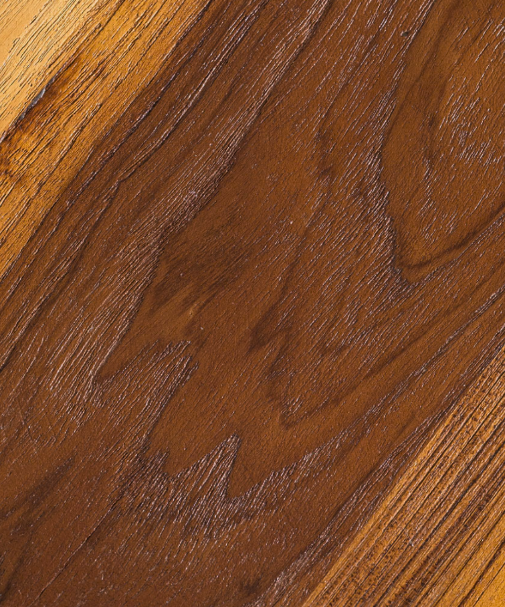 Diamond Teak Coffee Table – Handmade from Recycled Tea Wood