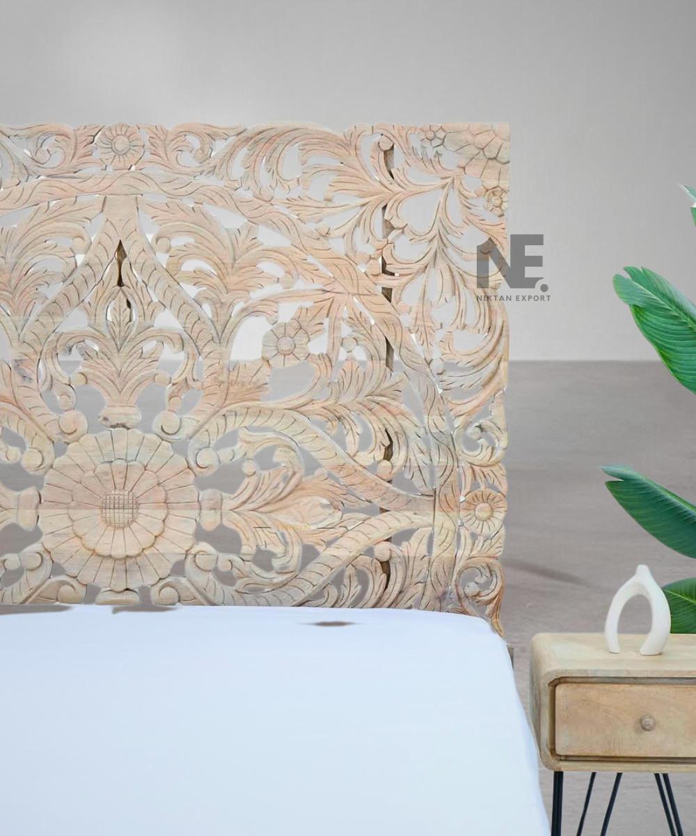 Artisan hand-carving process in workshop
