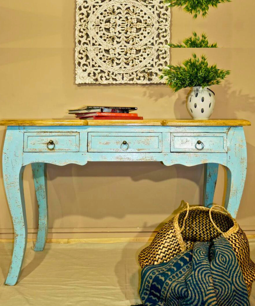 Niktan Export Antique Console Table In Indian Style