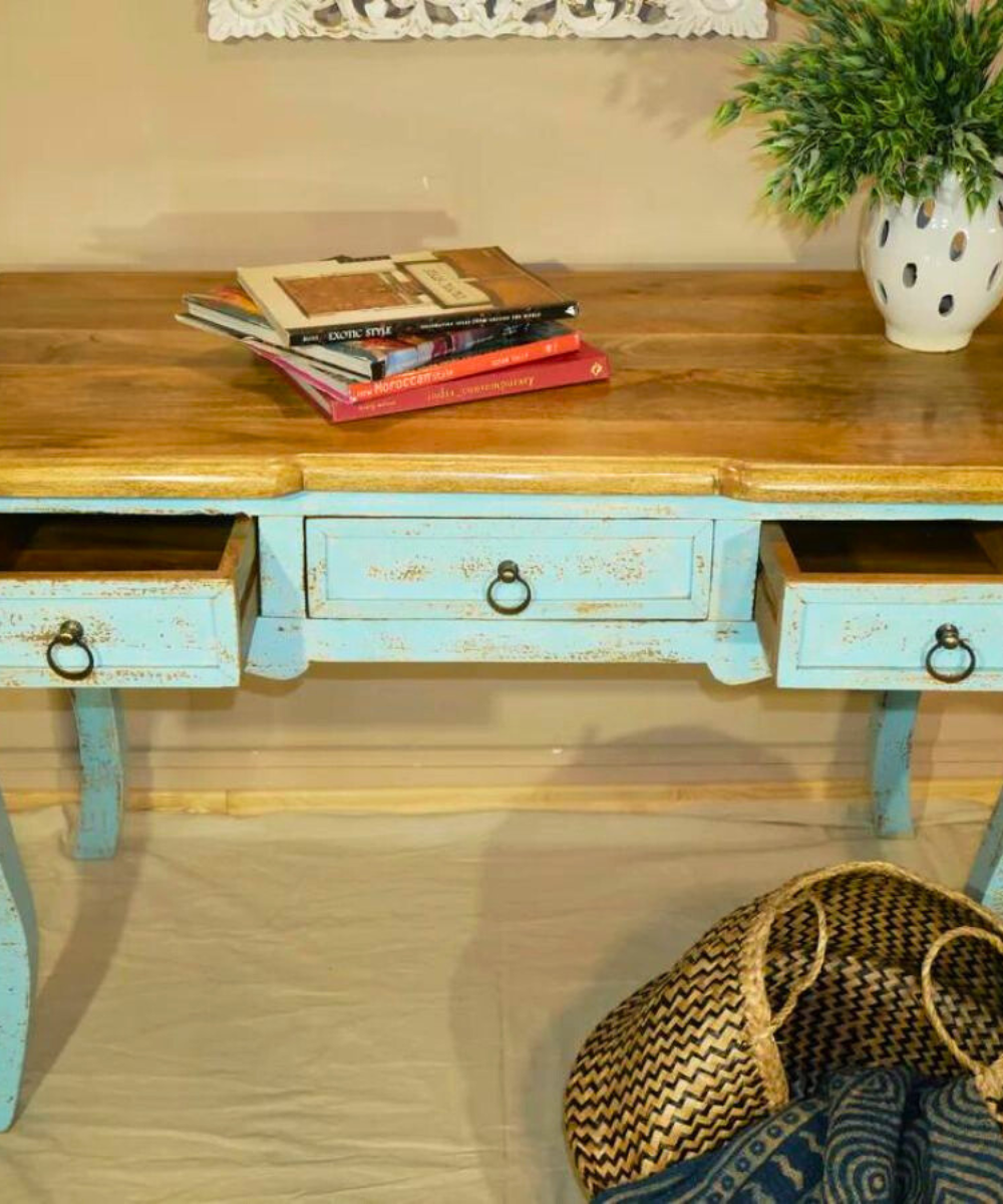 Niktan Export Antique Console Table In Indian Style