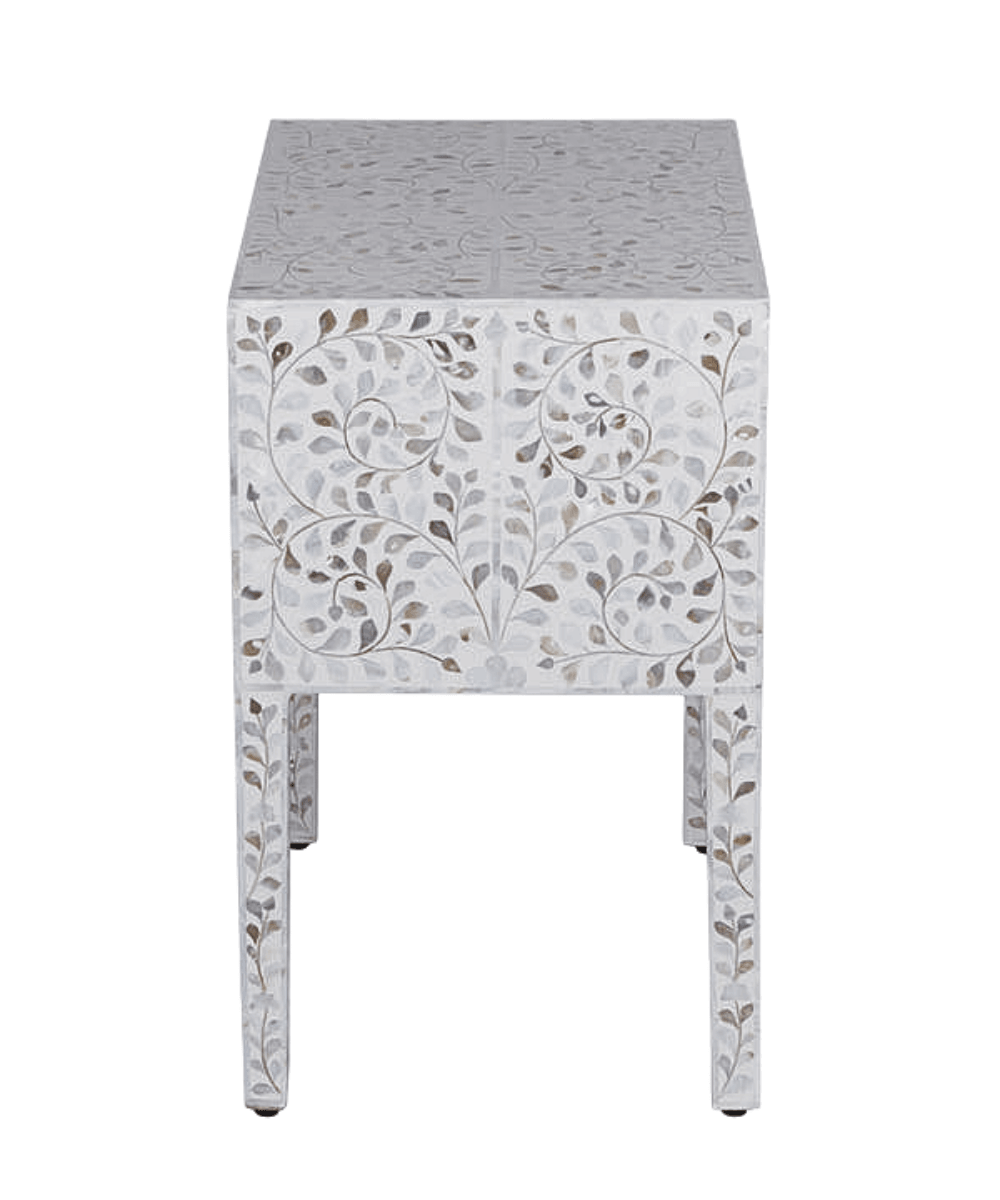 Niktan Export Mother of Pearl Bedside Table Accents - NikTan Export