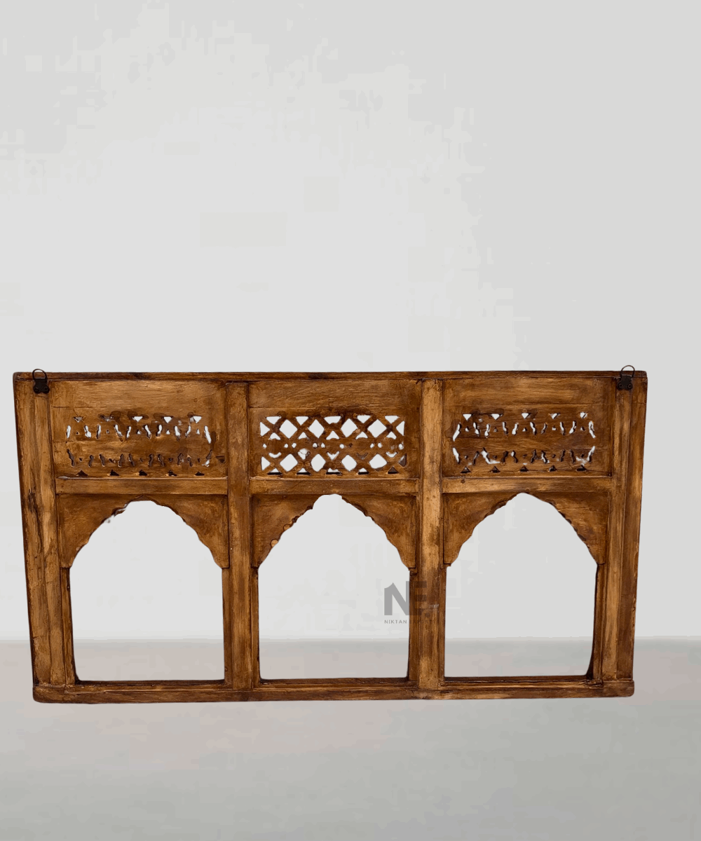 Detailed back Section of Carved Jharokha

