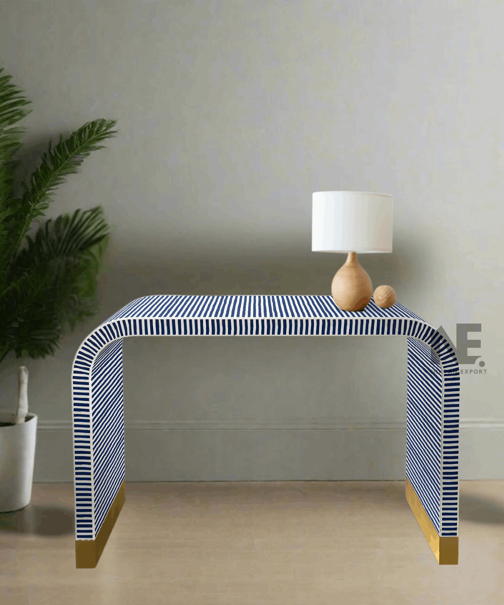 Artisan craftsmanship shown on corner detail