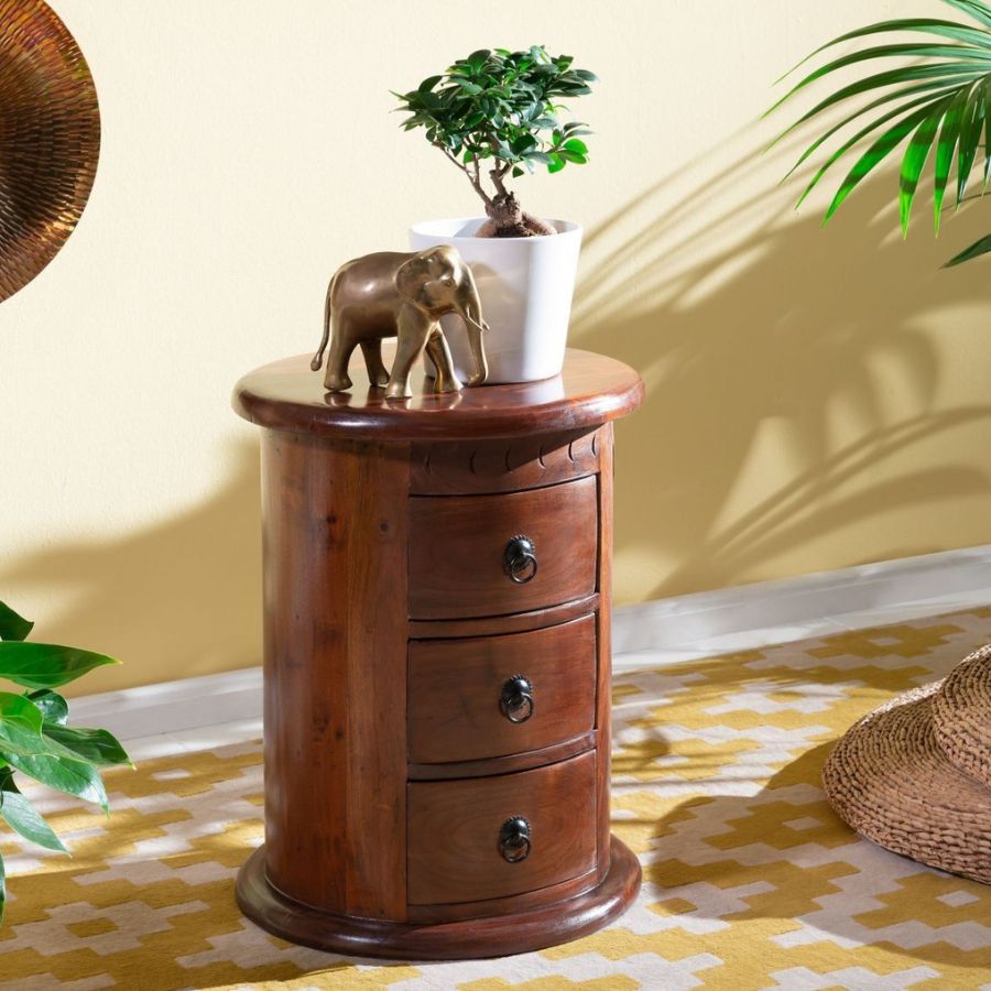 Solid Wood osin bedside table