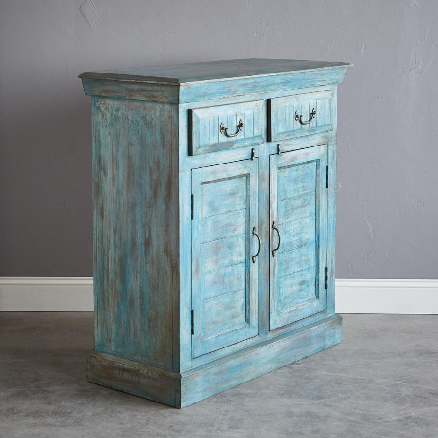 Reclaimed Wood 2 door Cabinet