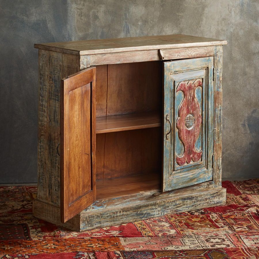 Rustic Reclaimed Distress Cabinet