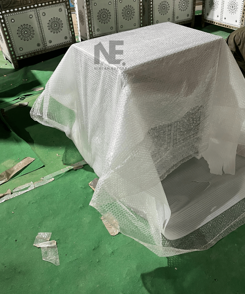 Secure hardwood packaging for global shipping