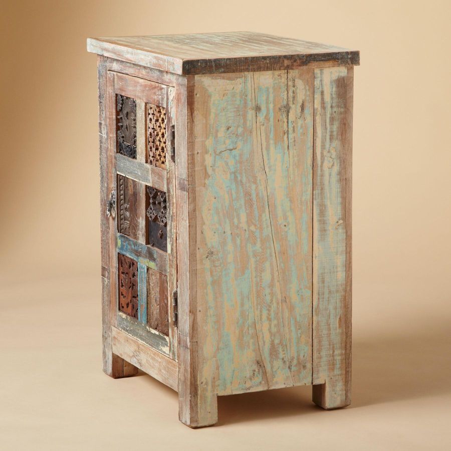 Sangariya Carved Bedside Table