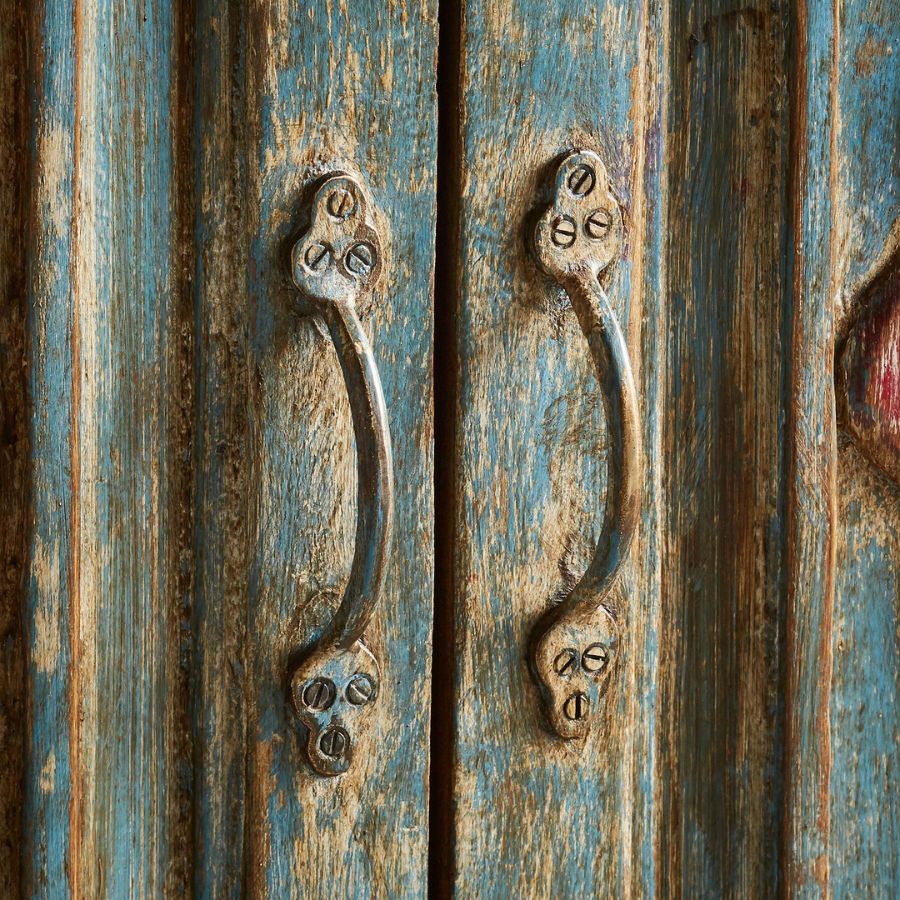 Rustic Reclaimed Distress Cabinet