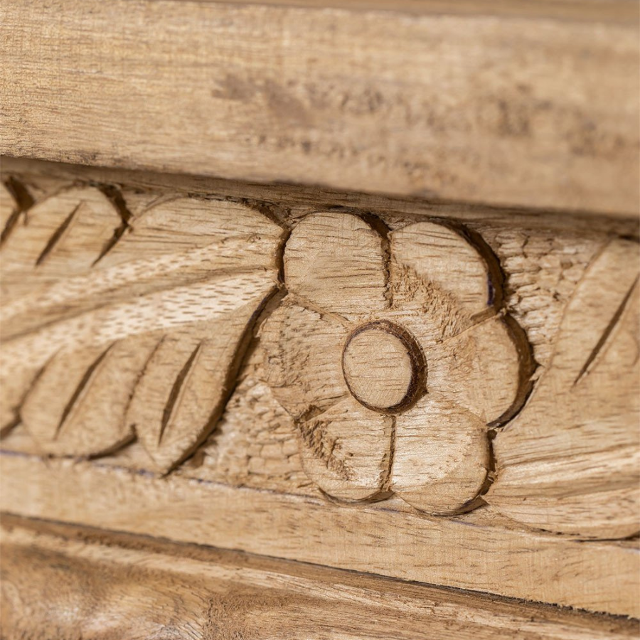 Rectangular Handcarving Coffee Table in Mango Wood