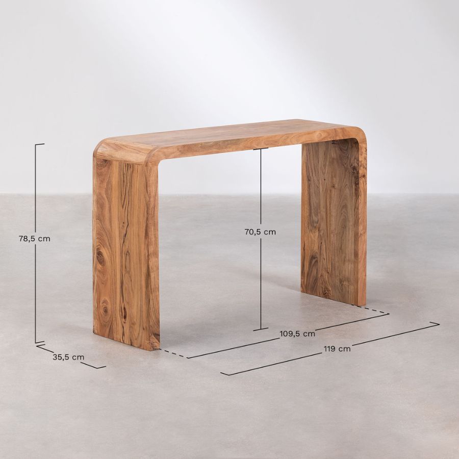 Solid Wood Hallway / Extendable Table