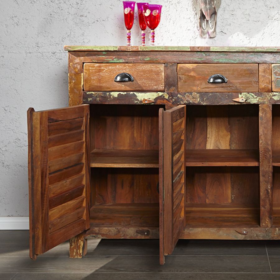 Sangariya Reclaimed Wood Unique Sideboard