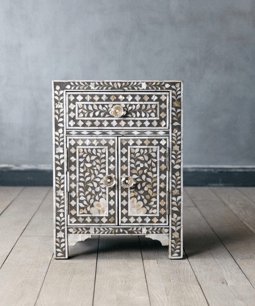 Artisan Detailing on Handmade Drawer Front