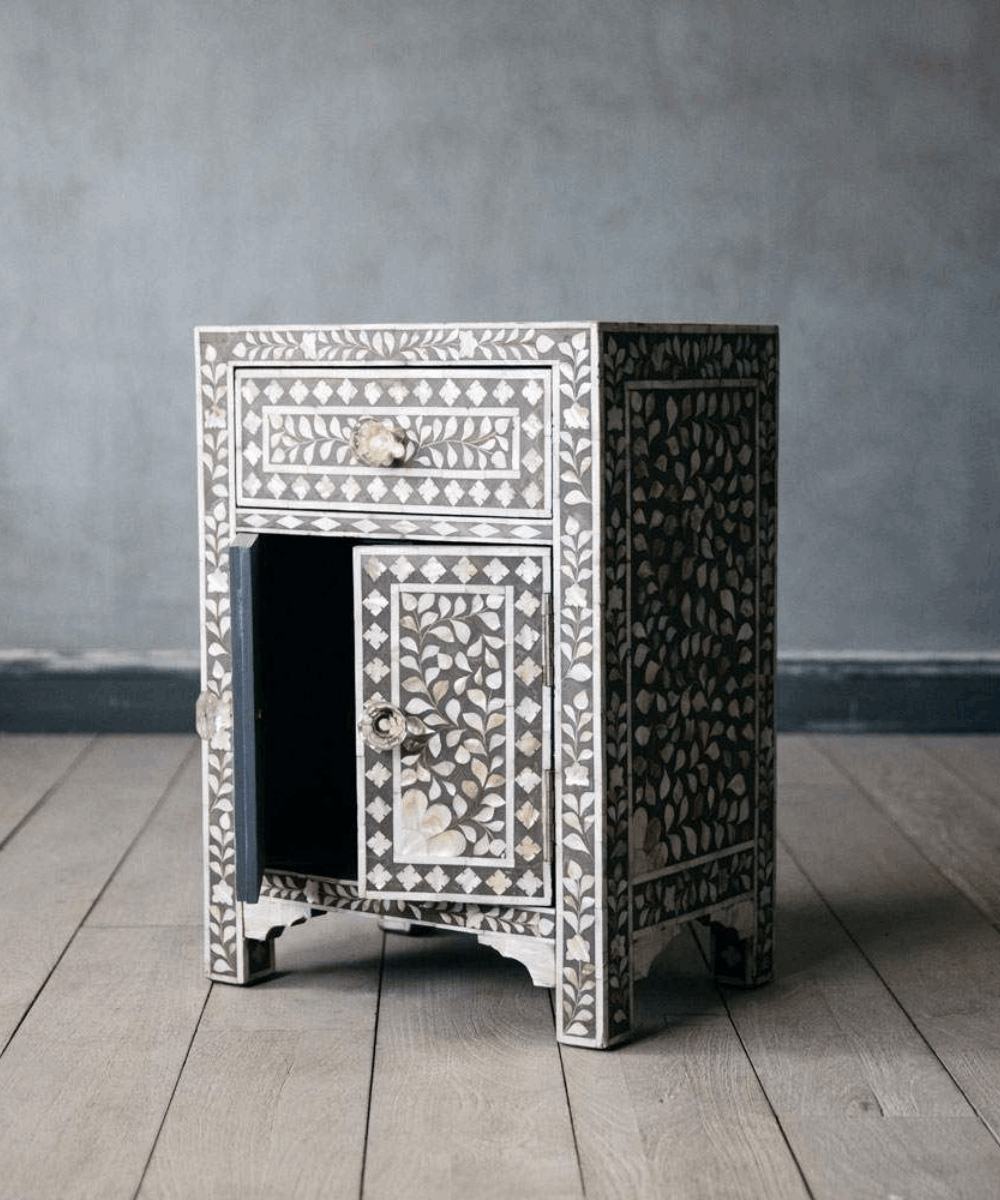 Artisan Detailing on Handmade Drawer Front