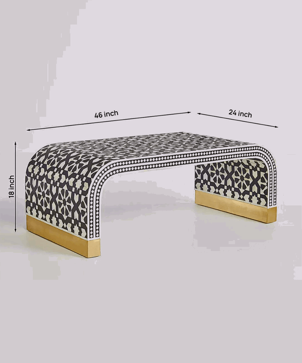 Artisan Detail in Black and White Color