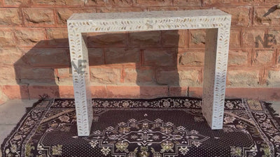 Artistic markings and smudges showing handmade quality