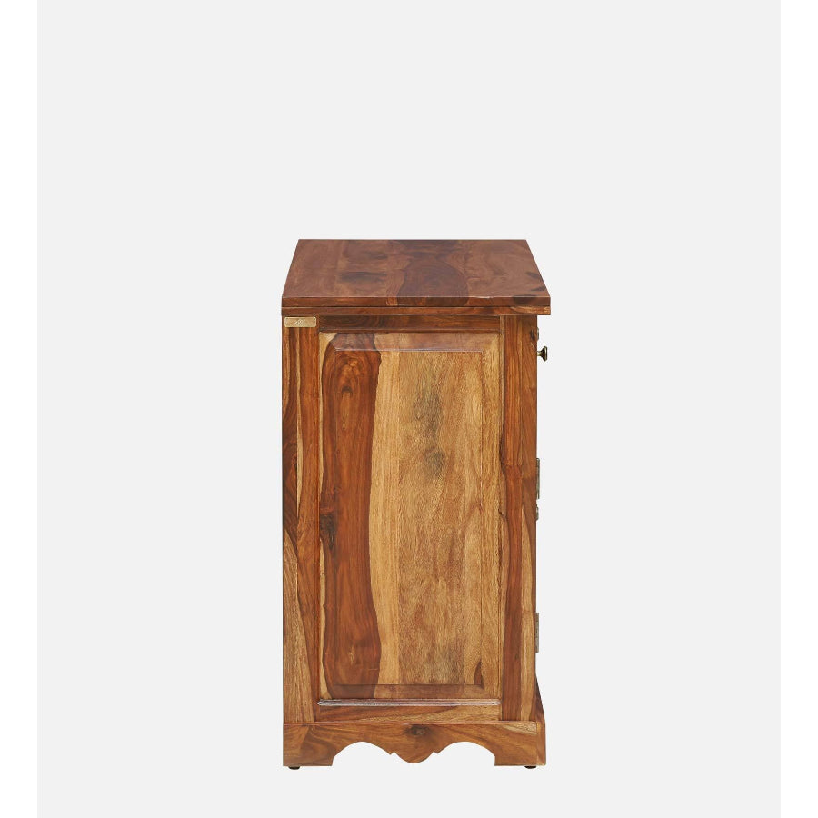 Jodhpur Sheesham Wood Sideboard In Rustic Teak